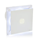 STERR BFS150L - 150 mm Ventilator de Baie, LED, 250 m³/h, Alb