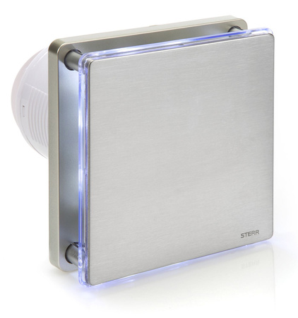 BFS100L-S - Ventilator de baie LED argintiu