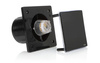 BFS125LT-B - Ventilator baie negru (LED + temporizator)