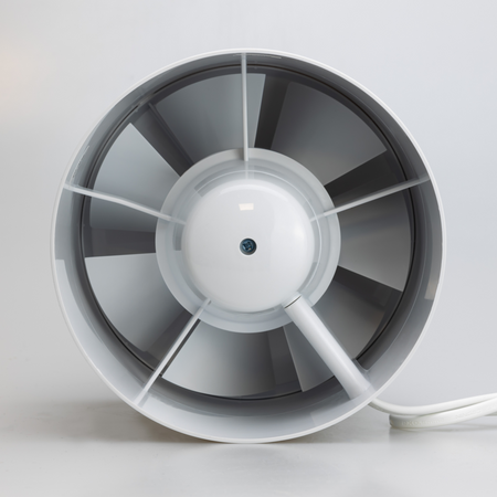 IDM150S - Ventilator de canal cu supapă de reținere de 150 mm