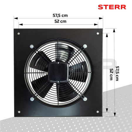 AXF450B - Ventilator axial de evacuare 450 mm
