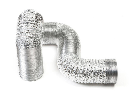 ALD125_6 - Conducta, conducta de ventilatie flexibila din aluminiu, 6m