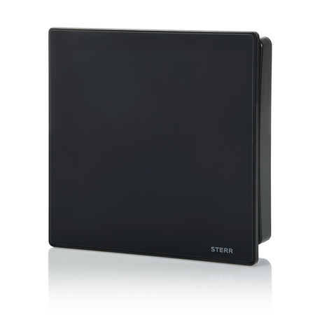 BSL100H-B - Ventilator de baie compact negru cu higrostat