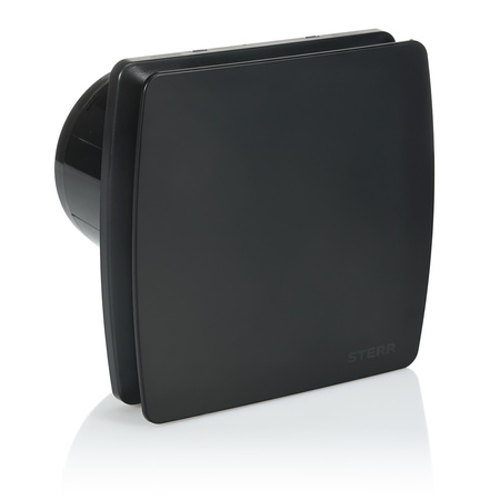 LFS100B-QH - Ventilator baie negru cu umidistat