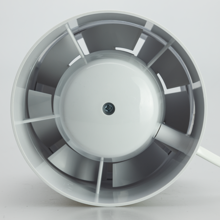 IDM100S - Ventilator de conducte cu supapă de reținere de 100 mm