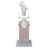 TCA180 - Tranziție la ceramică pentru coșuri de fum - 180 mm
