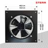 AXF350B - Ventilator axial de evacuare 350 mm