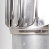 ERC150AB - Priză longitudinală pivotantă din aluminiu 150 mm cu bază