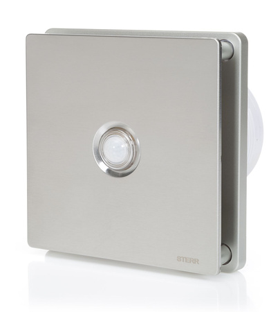 BFS100P-S - Ventilator de baie (PIR) argintiu
