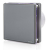 BFS100LT-G - Ventilator gri pentru baie (LED + temporizator)