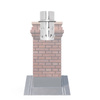 TCA150 - Tranziție la ceramică pentru capace de coș - 150 mm