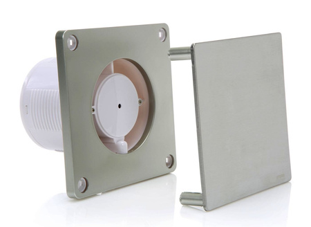 BFS100-S - Ventilator de baie argintiu