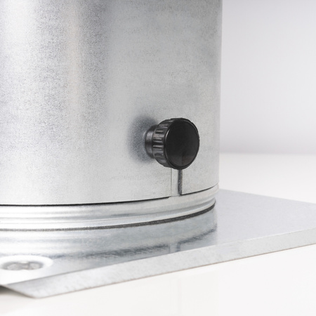 SRC150AB - Priză sferică pivotantă din aluminiu 150 mm cu bază