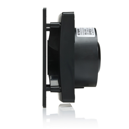 BSL100H-B - Ventilator de baie compact negru cu higrostat