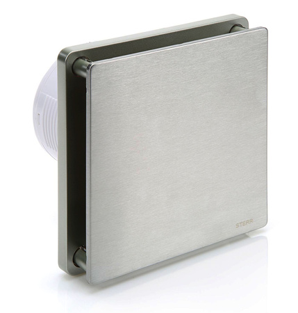 BFS100T-S - Ventilator de baie argintiu (temporizator)