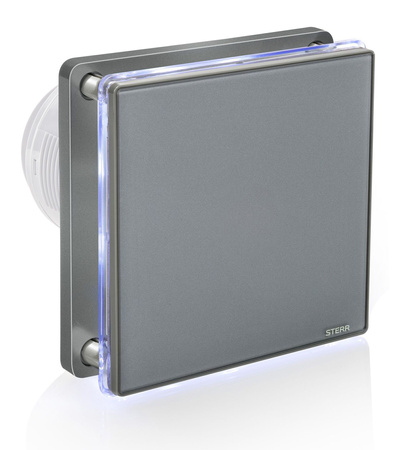BFS100L-G - Ventilator gri pentru baie (LED)